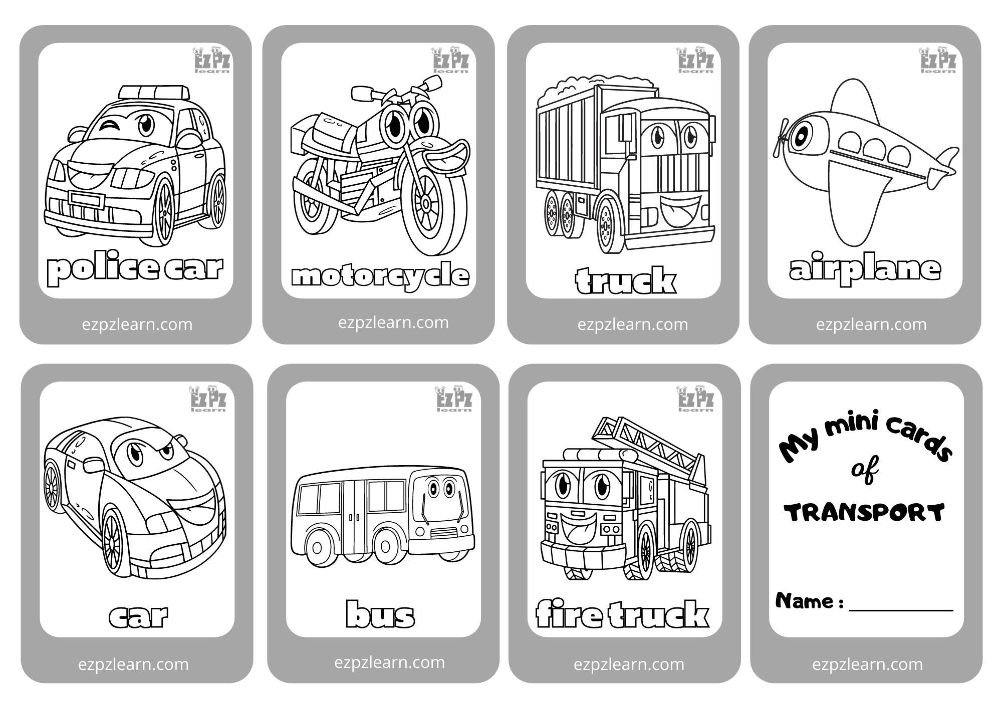 transportation-mini-cards-for-coloring-includes-free-pdf-download